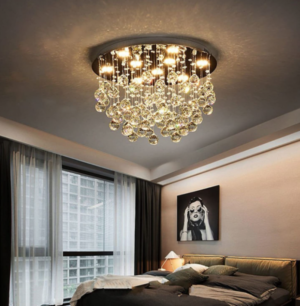 Lampu Gantung Bergaya Kristal